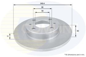 COMLINE ADC1801 - DISCO DE FRENO
