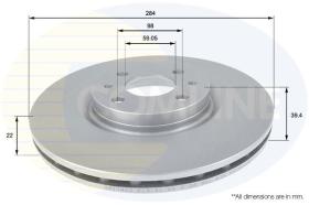 COMLINE ADC1810V - DISCO FRENO