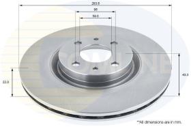 COMLINE ADC1811V - DISCO DE FRENO
