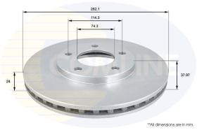 COMLINE ADC2306V - DISCO FRENO