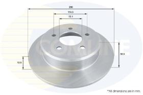 COMLINE ADC2312 - DISCO DE FRENO