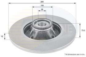 COMLINE ADC3011 - DISCO DE FRENO