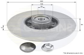 COMLINE ADC3016 - DISCO DE FRENO