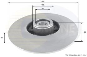 COMLINE ADC3022 - DISCO DE FRENO