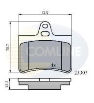 COMLINE CBP01122 - PASTILLA DE FRENO