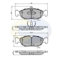 COMLINE CBP0134 - PASTILLA DE FRENO