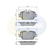 COMLINE CBP01710 - PASTILLA DE FRENO