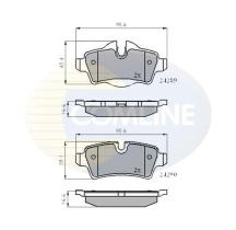 COMLINE CBP01759 - PASTILLA DE FRENO