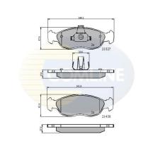 COMLINE CBP0570 - PASTILLA DE FRENO