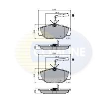 COMLINE CBP11001 - PASTILLA DE FRENO