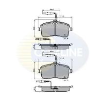 COMLINE CBP11250 - PASTILLA DE FRENO