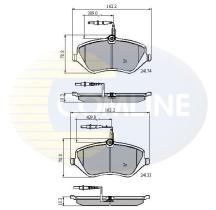 COMLINE CBP11251 - PASTILLA DE FRENO