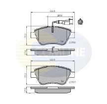 COMLINE CBP11702 - PASTILLA DE FRENO