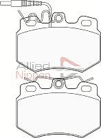 COMLINE CBP1515 - PASTILLA DE FRENO