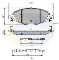 COMLINE CBP21121 - PASTILLA DE FRENO