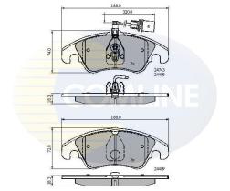 COMLINE CBP21789 - PASTILLA DE FRENO