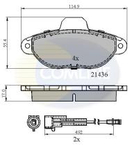 COMLINE CBP2509 - PASTILLA DE FRENO