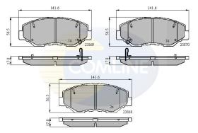 COMLINE CBP31194 - PASTILLA DE FRENO