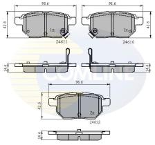  CBP31579 - PASTILLA DE FRENO