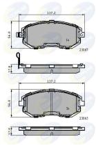 COMLINE CBP31760 - PASTILLA DE FRENO