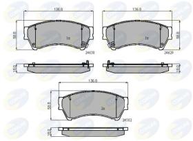 COMLINE CBP31787 - PASTILLA DE FRENO