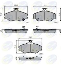 COMLINE CBP3225 - PASTILLA DE FRENO