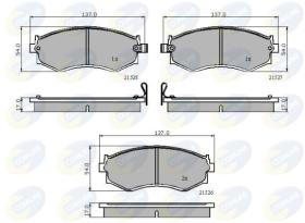 COMLINE CBP3286 - PASTILLA FRENO