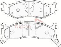 COMLINE CBP3792 - PASTILLA FRENO