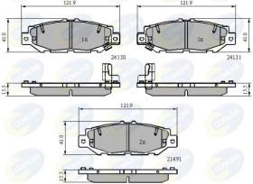 COMLINE CBP3835 - PASTILLA DE FRENO