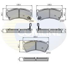 COMLINE CBP3883 - PASTILLAS FRENO