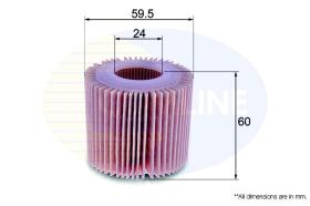 COMLINE CDH11632 - FILTRO DE ACEITE - SUSTITUIDO POR EL EOF249 -