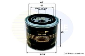 COMLINE CDW11002 - FILTRO DE ACEITE