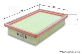 COMLINE CHY12224 - FILTRO DE AIRE