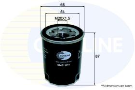 COMLINE CMZ11414 - FILTRO DE ACEITE-SUST A EOF185