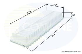 COMLINE CTY12075 - FILTRO AIRE