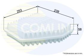 COMLINE CTY12185 - FILTRO DE AIRE
