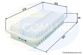 COMLINE CTY12250 - FILTRO DE AIRE