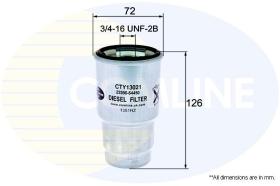 COMLINE CTY13021 - FILTRO DE COMBUSTIBLE
