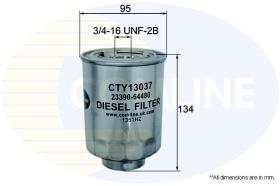 COMLINE CTY13037 - FILTRO DE COMBUSTIBLE