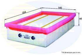 COMLINE EAF058 - FILTRO DE AIRE