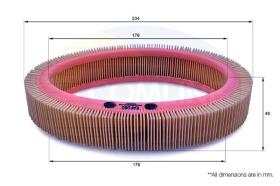 MAHLE FILTROS EAF060 - FILTRO DE AIRE