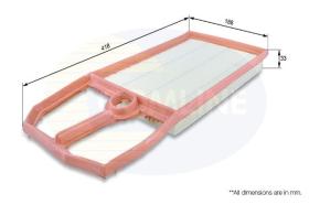 COMLINE EAF124 - FILTRO DE AIRE