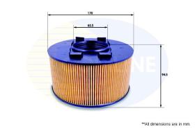 COMLINE EAF510 - FILTRO AIRE