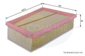 COMLINE EAF599 - FILTRO DE AIRE