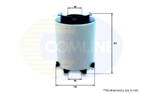 COMLINE EAF713 - FILTRO DE AIRE