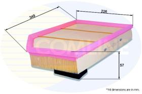 COMLINE EAF729 - FILTRO DE AIRE
