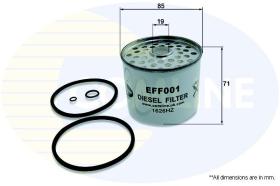 COMLINE EFF001 - FILTRO DE COMBUSTIBLE