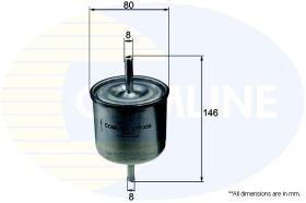 COMLINE EFF009 - FILTRO DE COMBUSTIBLE