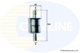 COMLINE EFF010 - FILTRO DE COMBUSTIBLE