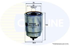 COMLINE EFF020 - FILTRO DE COMBUSTIBLE